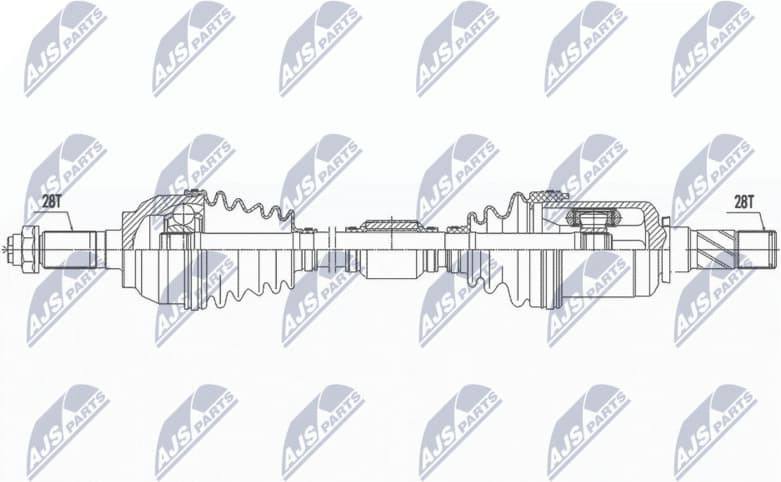 Drive Shaft NPW-MZ-060
