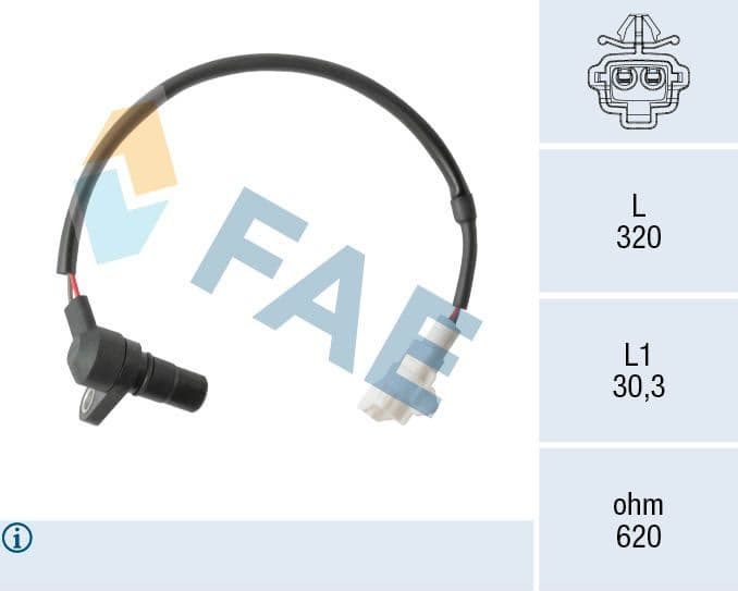 Sensor, speed/RPM 79526