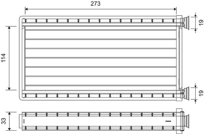 Heat Exchanger, interior heating 811556