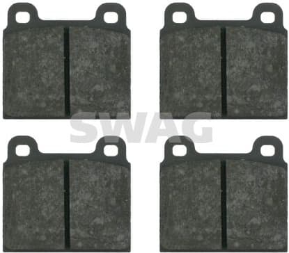 Brake Pad Set, disc brake 10 91 6134