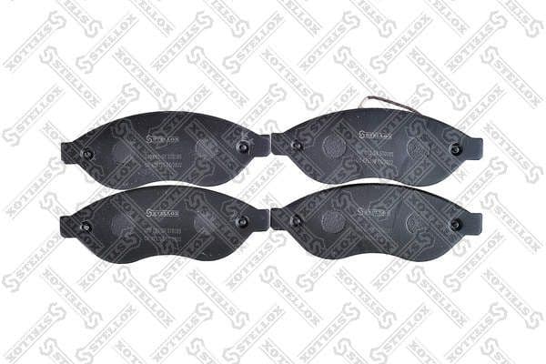 Brake Pad Set, disc brake 001 091-SX - image 3