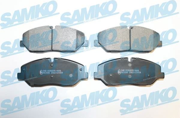 Brake Pad Set, disc brake 5SP2105