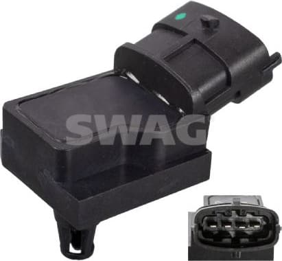 Sensor, intake manifold pressure 33 10 3730