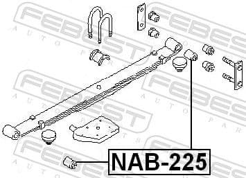 Bushing, leaf spring NAB-225 - image 2