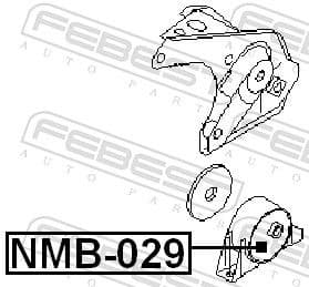 Mounting, engine NMB-029 - image 2