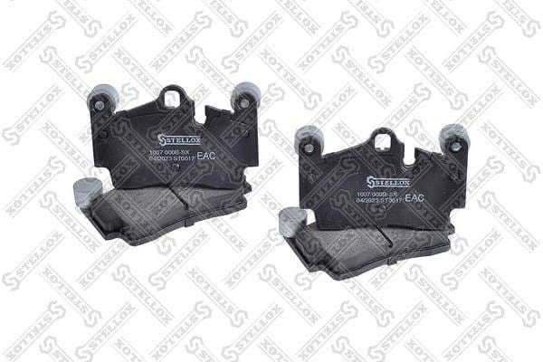 Brake Pad Set, disc brake 1007 000B-SX