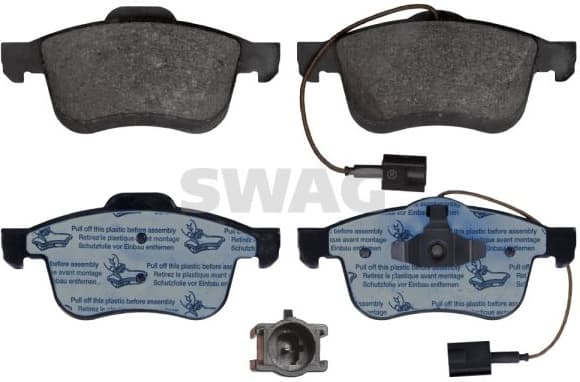 Brake Pad Set, disc brake 72 11 6104