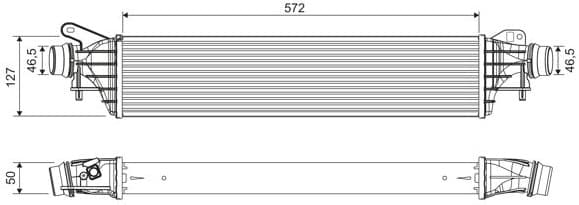 Charge Air Cooler 822909