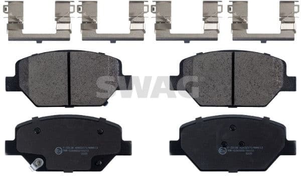 Brake Pad Set, disc brake 33 10 7487
