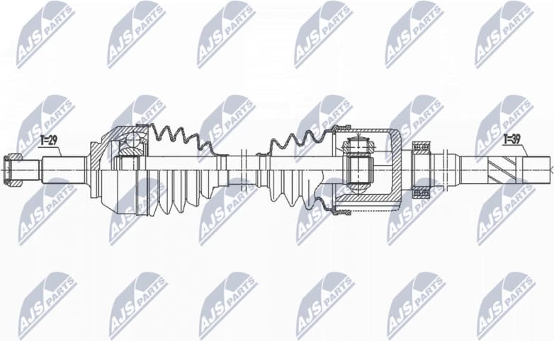 Drive Shaft NPW-RE-192