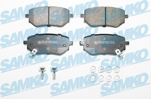 Brake Pad Set, disc brake 5SP2150