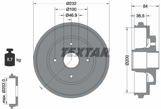 Brake Drum 94049400