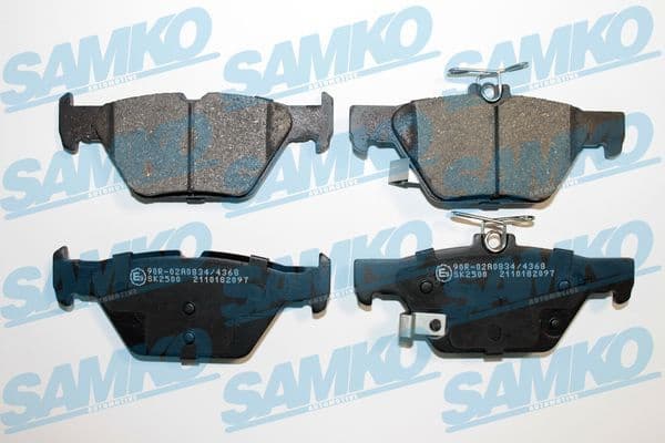 Brake Pad Set, disc brake 5SP2097