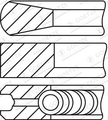 Piston Ring Set 08-152900-10