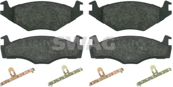 Brake Pad Set, disc brake 30 91 6012