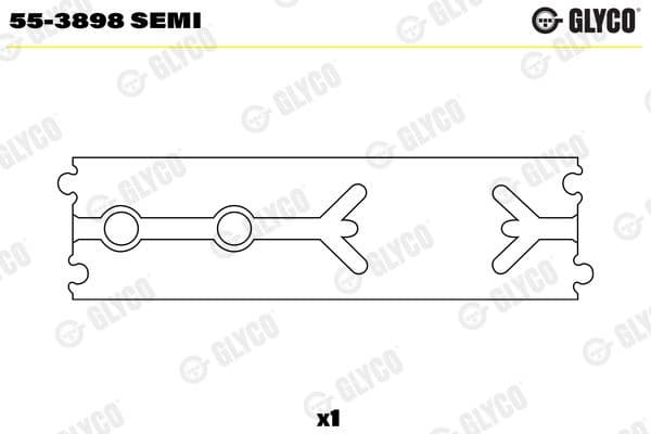 Small End Bushes, connecting rod 55-3898 SEMI