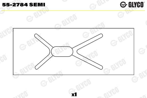 Small End Bushes, connecting rod 55-2784 SEMI