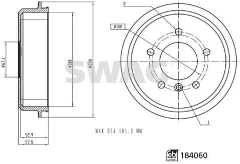 Brake Drum 33 10 9266