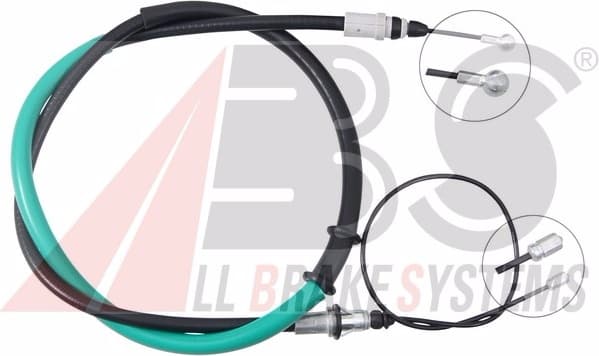 Cable Pull, parking brake K17591