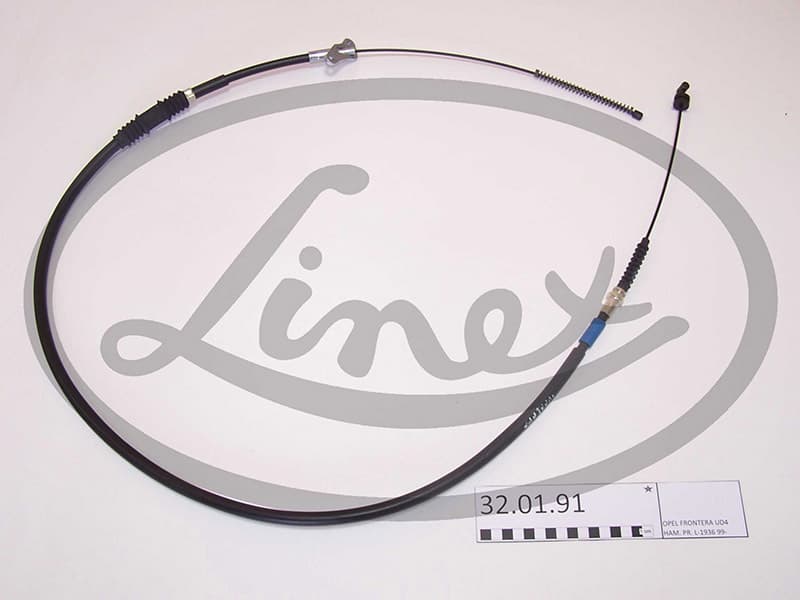 Cable Pull, parking brake 32.01.91