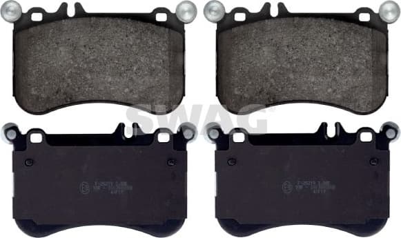 Brake Pad Set, disc brake 10 11 6134