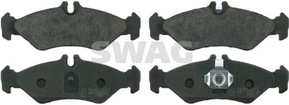Brake Pad Set, disc brake 10 91 6162