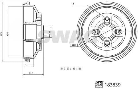 Brake Drum 33 10 9227