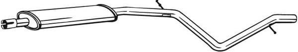 Centre Muffler 285385