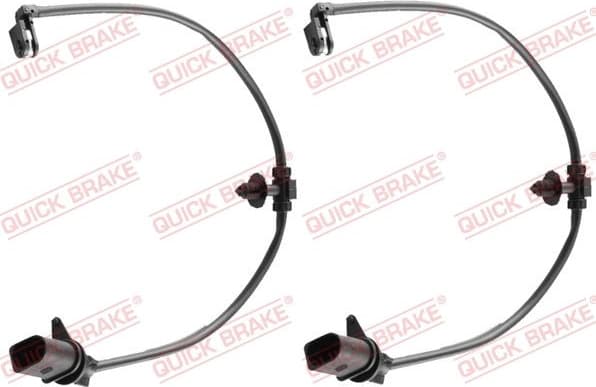 Warning Contact, brake pad wear WS 0493 A