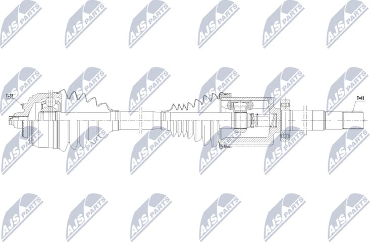 Drive Shaft NPW-ME-168