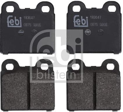 Brake Pad Set, disc brake 183647