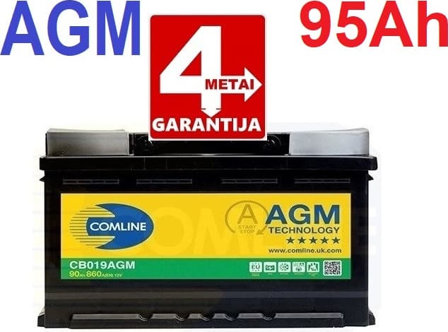 Akumuliatorius COMLINE