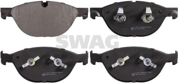 Brake Pad Set, disc brake 20 91 6519