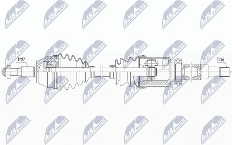 Drive Shaft NPW-FR-149