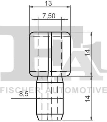 Clip, trim/protection strip 11-10035.10 - image 2