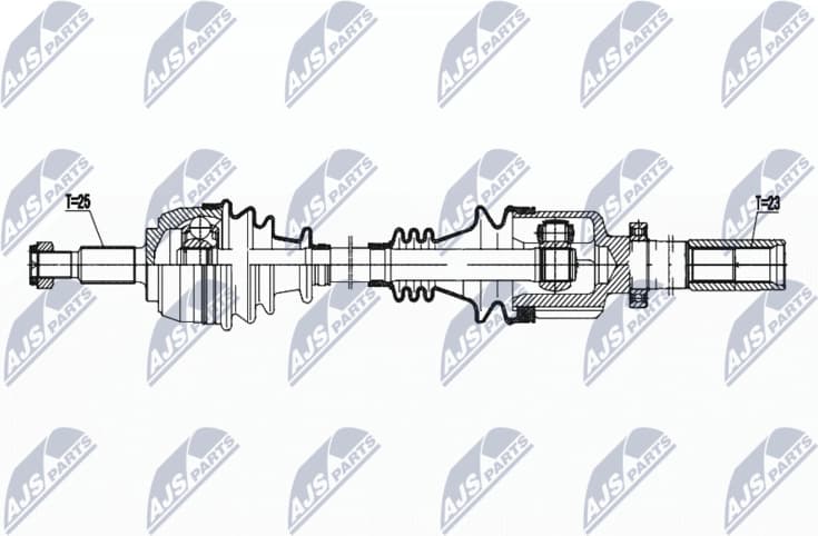 Drive Shaft NPW-RE-199