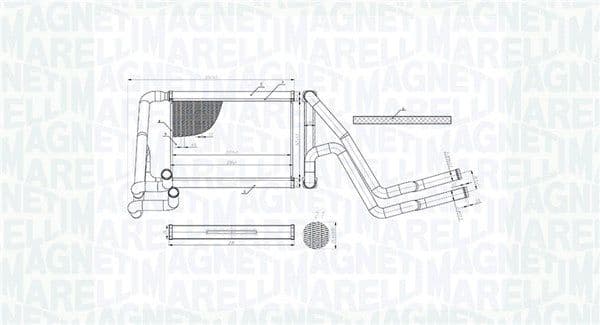 Heat Exchanger, interior heating 350218488000 - image 2