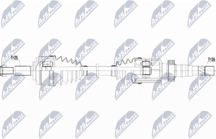 Drive Shaft NPW-RE-103