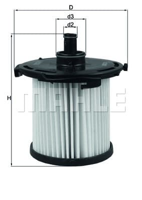 Filter diesel fuel KX387D - image 5