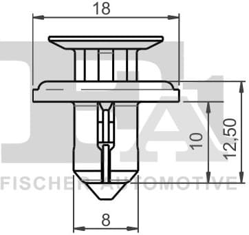 Clip, trim/protection strip 75-30006.10 - image 2