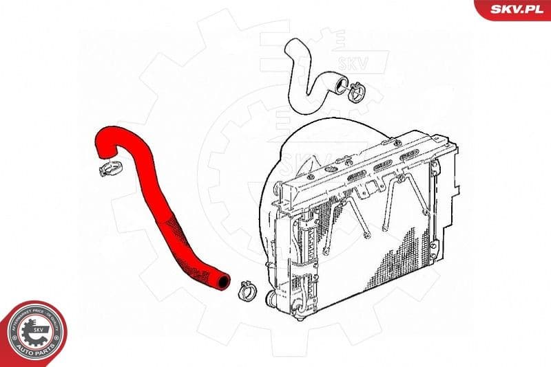 Charge Air Hose 43SKV354 - image 4