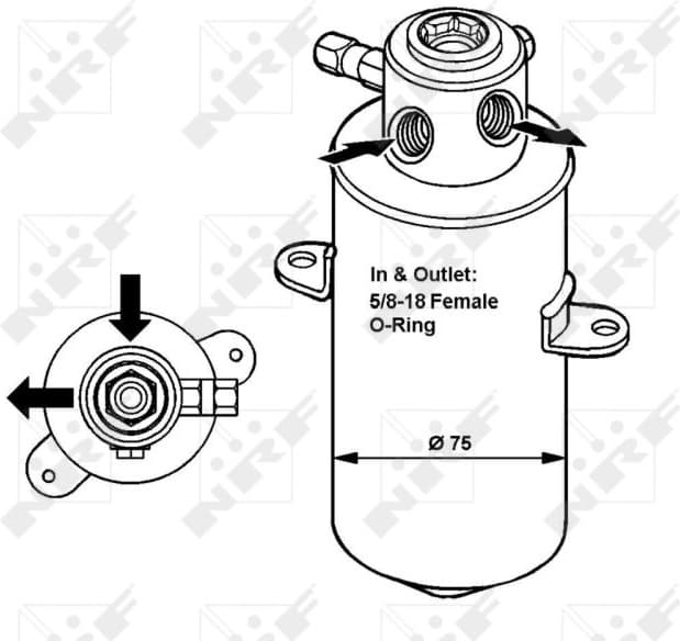 Dryer, air conditioning 33033