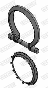 Clamping Piece, exhaust system 80825