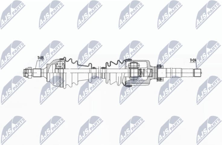 Drive Shaft NPW-CT-140