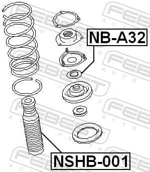 Protective Cap/Bellow, shock absorber NSHB-001 - image 2