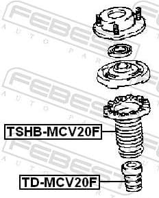 Rubber Buffer, suspension TD-MCV20F - image 2