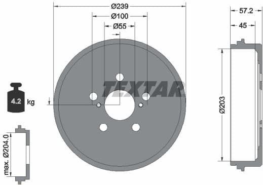 Brake Drum 94049100