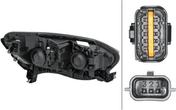 Headlight 1EL012293411 - image 2