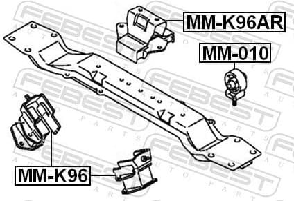 Mounting, engine MM-K96 - image 2
