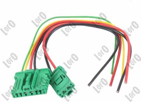 Cable repair set, resistor (interior blower) LORO 120-00-351